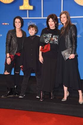 Stefanie Kloss, Katharina Thalbach, Iris Berben, Alexandra Maria Lara Europapremiere von Sing im Cinedom in Köln am 27.11.2016