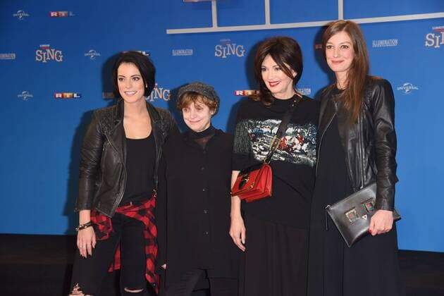 Stefanie Kloss, Katharina Thalbach, Iris Berben, Alexandra Maria Lara Europapremiere von Sing im Cinedom in Köln am 27.11.2016