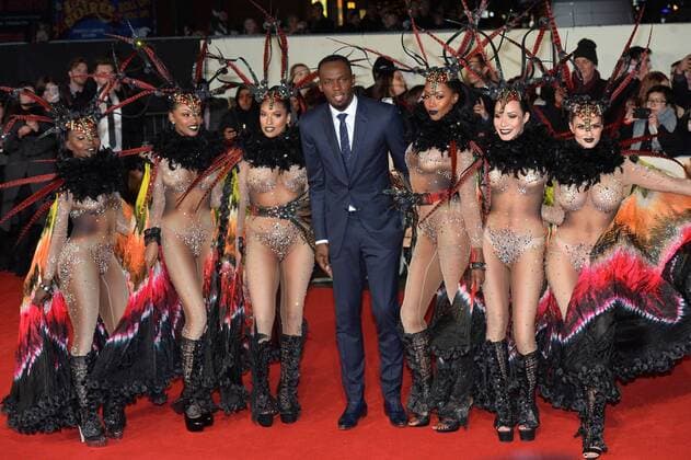 Bilder des Tages November 28, 2016 - London, London, UK - USAIN BOLT attend s the I Am Bolt world film premiere. London, UK. London UK  - ZUMAl94_ 20161128_zaf_l94_060