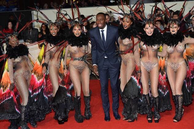 November 28, 2016 - London, London, UK - USAIN BOLT attend s the I Am Bolt world film premiere. London, UK. London UK  - ZUMAl94_ 20161128_zaf_l94_061