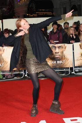 . 28 11 2016. London, United Kingdom. Olivia Inge at the I am Bolt premiere in London.  xStephenxLockx xi-Imagesx IIM-13908-0036
