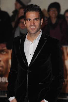 November 28, 2016 - London, England, United Kingdom - Cesc Fabregas attends the World Premiere of I Am Bolt at Odeon Leciester Square. London United Kingdom - ZUMAs147 20161128_zap_s147_019