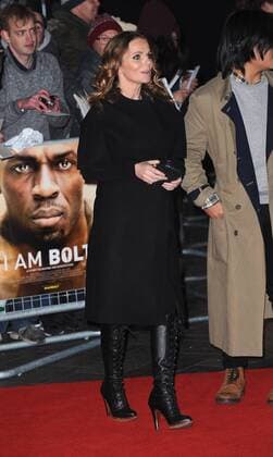 November 28, 2016 - London, England, United Kingdom - Geri Horner attends the World Premiere of I Am Bolt at Odeon Leciester Square. London United Kingdom - ZUMAs147 20161128_zap_s147_036