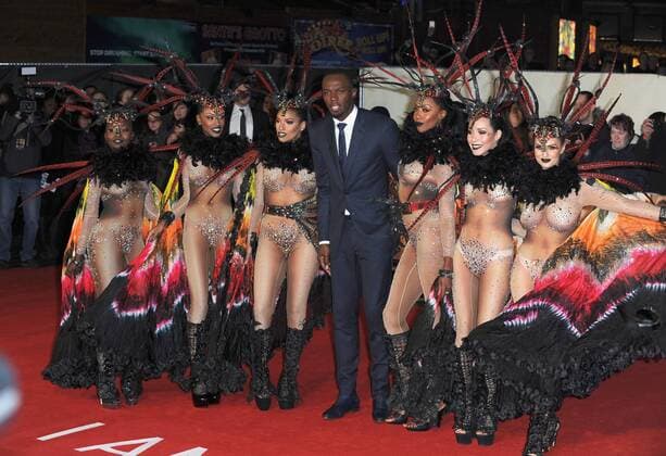 November 28, 2016 - London, England, United Kingdom - Usain Bolt attends the World Premiere of I Am Bolt at Odeon Leciester Square. London United Kingdom - ZUMAs147 20161128_zap_s147_003