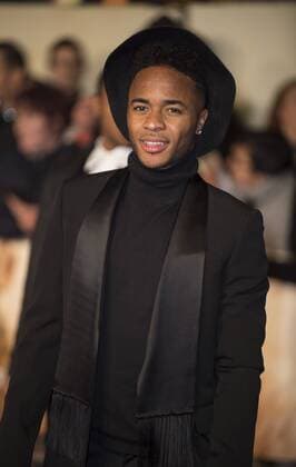 I Am Bolt Premiere London.UK. Raheem Sterling at the World Premiere of I Am Bolt at Odeon Leicester Square. 28th November 2016. LMK386-62310-291116. 