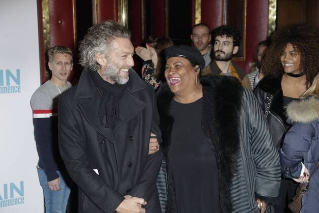 Vincent Cassel und Khalilah Ali - Vor der Premiere Filmpremiere Demain tout commence Plötzlich Papa - Grand Rex Paris - 28 11 2016 GwendolineLeGoff Panoramic 