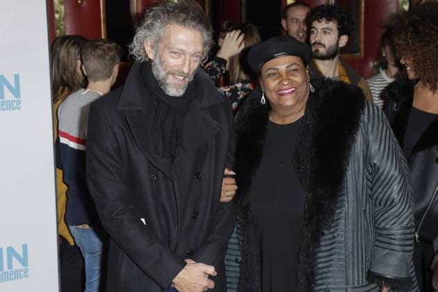 Vincent Cassel und Khalilah Ali - Vor der Premiere Filmpremiere Demain tout commence Plötzlich Papa - Grand Rex Paris - 28 11 2016 GwendolineLeGoff Panoramic 