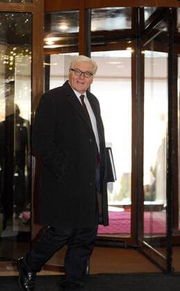 Ukraine-Konflikt: Treffen der AuÃŸenminister in Minsk MINSK, BELARUS - NOVEMBER 29, 2016: Germany s minister of foreign affairs Frank-Walter Steinmeier before a meeting of foreign ministers of the Normandy Four at the President Hotel. Viktor Drachev TASS  TS0392B0