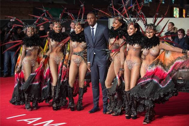 Usain Bolt bei seiner I Am Bolt Film Premiere am 28.11.2016 in London I Am Bolt World Premiere in London, 2016 