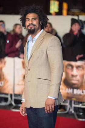 David Haye bei der I Am Bolt Film Premiere am 28.11.2016 in London I Am Bolt World Premiere in London, 2016 