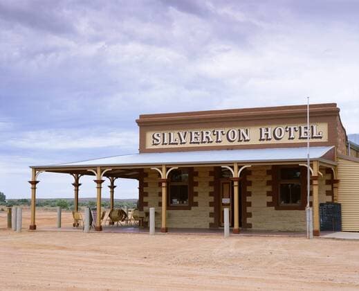 Exterior of Silverton Hotel, New South Wales, Australia, Pacific Copyright: MarkxMawson 627-897
