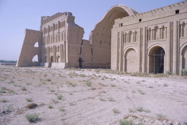 Ctesiphon (Al-Mada in), the city dates from the 2nd century BC, 20 mile south of Baghdad, Iraq, Middle East Copyright: Jean-PierrexDexMann 724-1153