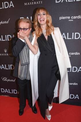 213908 Serge Arnal Starface 2016-11-30 Paris France Premiere du film Dalida . Premiere of Dalida movie. Sveva Alviti. Orlando. Gigliotti, Bruno ( Orlando ); Alviti, Sveva  Copyright: xSergexArnalx xStarfacex STAR_213908_020