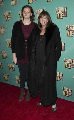NYC: A Bronx Tale Musical Jane Rosenthal (R) attends the opening night for A Bronx Tale, The New Musical at Longacre Theatre in NYC.  LevxRadin