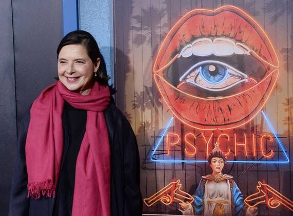 Cast member Isabella Rossellini attends the premiere of Hulu s television drama series Shut Eye at the ArcLight Cinema Dome in the Hollywood section of Los Angeles on December 1, 2016. Storyline: Charlie Haverford is a scammer with a small chain of fortune-telling storefronts and contracts building tricks for a family that controls the business in the greater chunk of Los Angeles.  LAP2016120101 JIMxRUYMEN