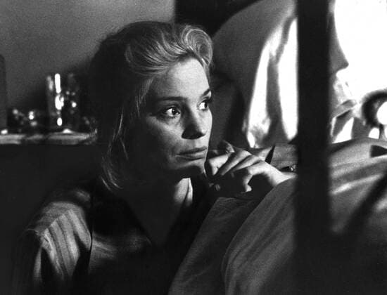 Das Schweigen, (TYSTNADEN) SWE 1962 s w, Regie: Ingmar Bergman, INGRID THULIN UnitedArchives00003285