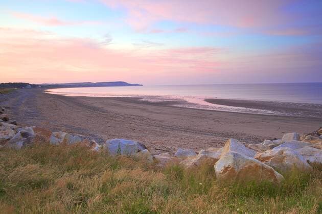 Ramsey Beach at sunset, Isle of Man, Europe Copyright: NeilxFarrin 1126-869