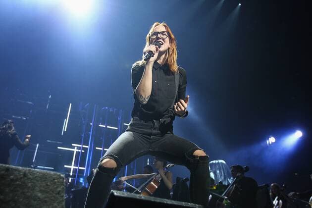 Bilder des Tages Die Musikerin und Sängerin Stefanie Heinzmann im Rahmen der Konzertreihe - Night of the Proms - am 02. Dezember 2016 in der Lanxess Arena in Köln. Konzert - Night of the Proms in Köln