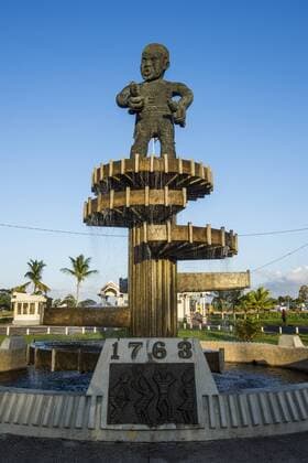 Cuffy Monument of the revolution of 1763, Georgetown, Guyana, South America Copyright: MichaelxRunkel 1184-199