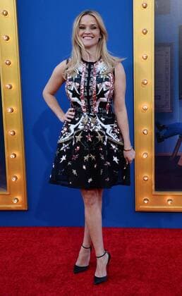 Cast member Reese Witherspoon, the voice of Rosita in the animated motion picture comedy Sing attends the premiere of the film at the Microsoft Theater in Los Angeles on December 3, 2016. Storyline: A koala named Buster Moon has one final chance to restore his theater to its former glory by producing the world s greatest singing competition.  LAP2016120348 JIMxRUYMEN
