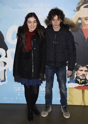 Alix Vaillot - Jean Stan Du Pac CELEBRITES : Filmpremiere - Le coeur en braille - - Paris - 04 12 2016 FedericoPestellini 