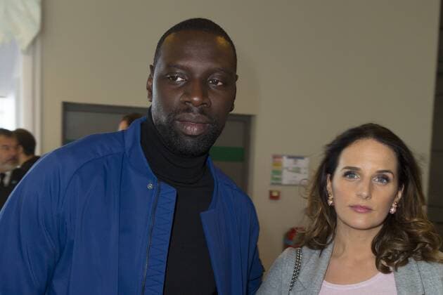 Filmpremiere Norm in Paris Omar Sy with wife CELEBRITES : Avant premiere du film NORM - Paris - 04 12 2016 StephenCaillet Panoramic 