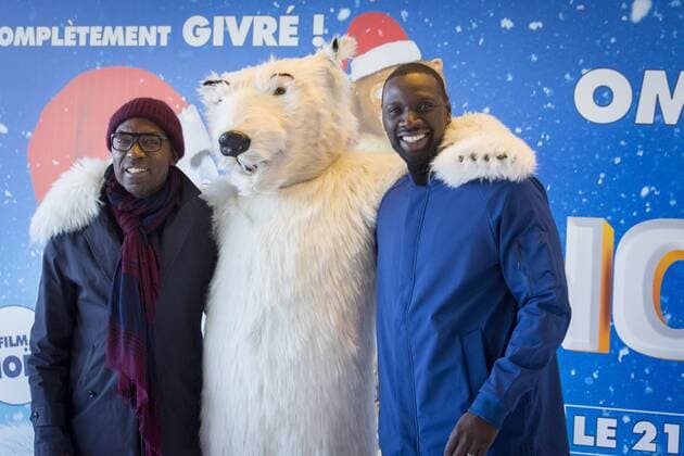 Filmpremiere Norm in Paris Lucien Jean Baptiste - Omar Sy CELEBRITES : Avant premiere du film NORM - Paris - 04 12 2016 StephenCaillet Panoramic 