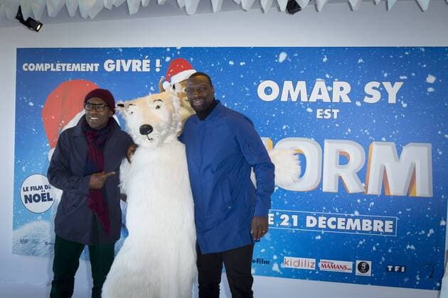 Filmpremiere Norm in Paris Lucien Jean Baptiste - Omar Sy CELEBRITES : Avant premiere du film NORM - Paris - 04 12 2016 StephenCaillet Panoramic 