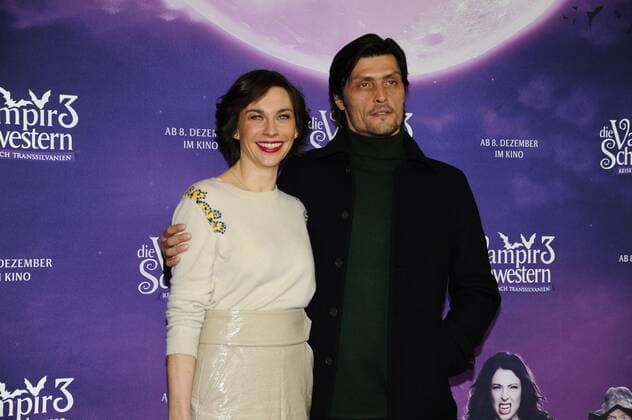 Christiane Paul und Stipe Erceg Premiere Die Vampir Schwestern 3 Mathäser Filmpalast Kino, Film, Fernsehen München 04. Dezember 2016
