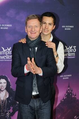 Michael Kessler und Tim Oliver Schultz Premiere Die Vampir Schwestern 3 Mathäser Filmpalast Kino, Film, Fernsehen München 04. Dezember 2016