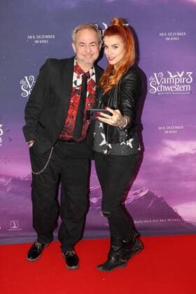 Helmut Zerlett mit Tochter Jana Premiere Die Vampir Schwestern 3 Mathäser Filmpalast Kino, Film, Fernsehen München 04. Dezember 2016