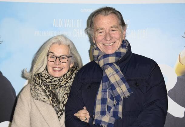 William Leymergie and Maryline CELEBRITES : Premiere Le coeur en braille - Paris - 04 12 2016 FedericoPestellinix 