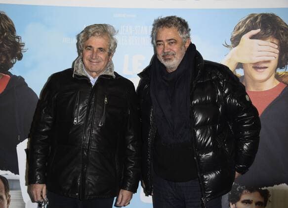 Michel Boujenah, Paul Boujenah CELEBRITES : Premiere Le coeur en braille - Paris - 04 12 2016 FedericoPestellinix 