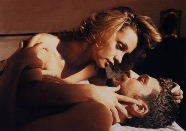 Hunger - Sehnsucht nach Liebe, (HUNGER - SEHNSUCHT NACH LIEBE) D 1997, Regie: Dana Vavrova, CATHERINE FLEMMING, KAI WIESINGER, Stichwort: Paar, Bett, Zärtlichkeit UnitedArchives00015611