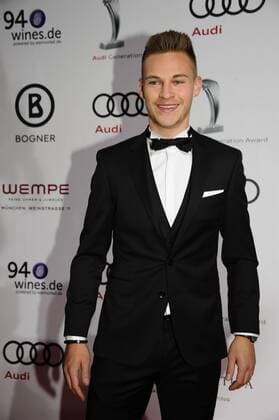 Joshua Kimmich 10 Jahre Audi Generation Award Preis, Auszeichnung Hotel Bayerischer Hof München 07. Dezember 2016