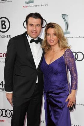 Cosima von Borsody mit Ehemann Bernhard Hock, Audi Generation Award 2016 im Hotel Bayerischer Hof in Muenchen am 07.12.2016