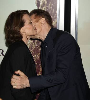 December 7, 2016 - New York, New York, U.S. - Actress SIGOURNEY WEAVER and actor LIAM NEESON attend the New York premiere of A Monster Calls held at Loews Lincoln Square. New York U.S. - ZUMAk03_ 20161207_zaf_k03_033