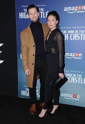 December 8, 2016 - Los Angeles, CA, United States - 08 December 2016 - Los Angeles, California. Luke Kleintank, Alexa Davalos. Premiere of Amazon s Man In The High Castle held at Pacific Design Center. Photo Credit: AdMedia Los Angeles United States - ZUMAa123 20161208_zaa_a123_010