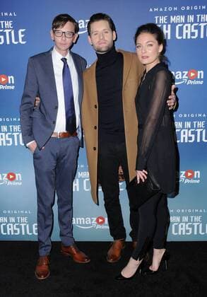 December 8, 2016 - Los Angeles, CA, United States - 08 December 2016 - Los Angeles, California. DJ Qualls, Luke Kleintank, Alexa Davalos. Premiere of Amazon s Man In The High Castle held at Pacific Design Center. Photo Credit: AdMedia Los Angeles United States - ZUMAa123 20161208_zaa_a123_025