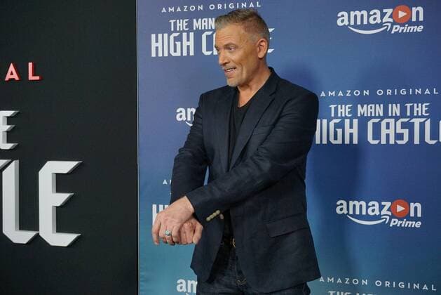 December 8, 2016 - Los Angeles, CA, United States - 08 December 2016 - Los Angeles, California. Callum Keith Rennie. Premiere of Amazon s Man In The High Castle held at Pacific Design Center. Photo Credit: AdMedia Los Angeles United States - ZUMAa123 20161208_zaa_a123_046