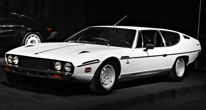 Feb 20, 2008 - Toronto, Ontario, Canada - The Lamborghini Theatre at the Toronto Auto Show. The V12 Espada debuted in 1968. This Espada III is one of the last of the front-engine Lambos, built in 1978.  - ZUMAt14_ 20080220_ave_t14_646