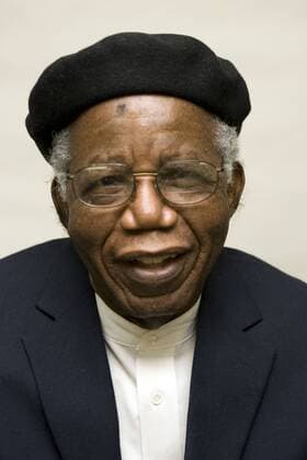 Mar 21, 2013 - FILE - CHINUA ACHEBE born Albert Chinualumogu Achebe, November 16 1930 - March 21, 2013, has died at 82 following a brief illness. Achebe was a Nigerian novelist, poet, professor, and critic. He was best known for his first novel and magnum opus, Things Fall Apart (1958), which dealt with the impact of colonialism in Africa, which sold more than 10 million copies. Achebe had been living in the US since 1990 following injuries from a car crash that left him paralyzed from the waist down. PICTURED: Feb 26, 2008 - New York, New York, U.S. - Writer Chinua Achebe (Nigeria USA). - ZUMAb17_ 20080226_mar_b17_286