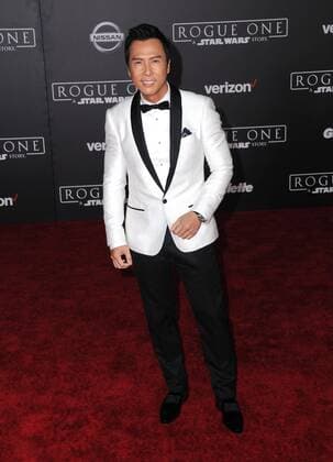 December 10, 2016 - Hollywood, CA, United States - 10 December 2016 - Hollywood, California - Donnie Yen. Rogue One: A Star Wars Story World premiere held at Pantages Theater. Photo Credit: AdMedia Hollywood United States - ZUMAa123 20161210_zaa_a123_073