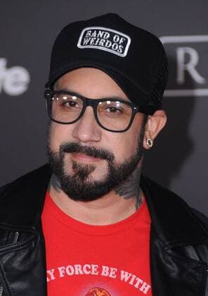 December 10, 2016 - Hollywood, CA, United States - 10 December 2016 - Hollywood, California - AJ McLean. Rogue One: A Star Wars Story World premiere held at Pantages Theater. Photo Credit: AdMedia Hollywood United States - ZUMAa123 20161210_zaa_a123_092