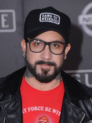 December 10, 2016 - Hollywood, CA, United States - 10 December 2016 - Hollywood, California - AJ McLean. Rogue One: A Star Wars Story World premiere held at Pantages Theater. Photo Credit: AdMedia Hollywood United States - ZUMAa123 20161210_zaa_a123_101