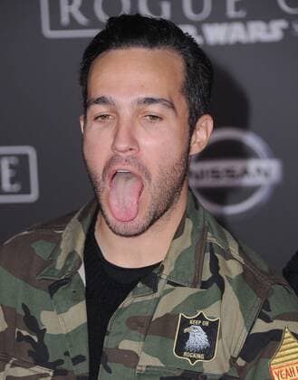 December 10, 2016 - Hollywood, CA, United States - 10 December 2016 - Hollywood, California - Pete Wentz. Rogue One: A Star Wars Story World premiere held at Pantages Theater. Photo Credit: AdMedia Hollywood United States - ZUMAa123 20161210_zaa_a123_110