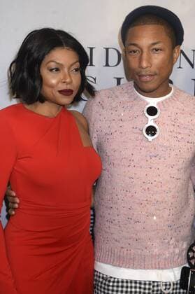 Taraji P. Henson und Pharrell Williams beim Special Screening des Kinofilms Hidden Figures - Unerkannte Heldinnen im SVA Theatre. New York, 10.12.2016 Foto:xD.xVanxTinex xFuturexImage