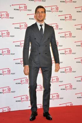 Rome, Red Carpet The border. Pictured: Alan Cappelli dress Luis Vuitton  Copyright: xEcophotox xIPAx