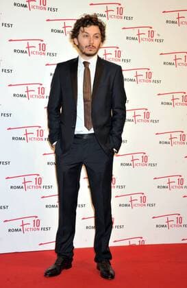 Rome, Red Carpet The border. Pictured: federico Riccardo Rossi Trussardi dress  Copyright: xEcophotox xIPAx