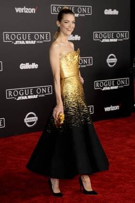Jaime King ROGUE ONE: A STAR WARS STORY FILM PREMIERE Hollywood Patrick Rideaux PicturePerfect
